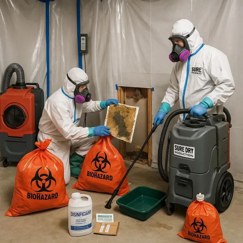 Contaminated Water Handling Protocols process in Lake Winnebago, MO
