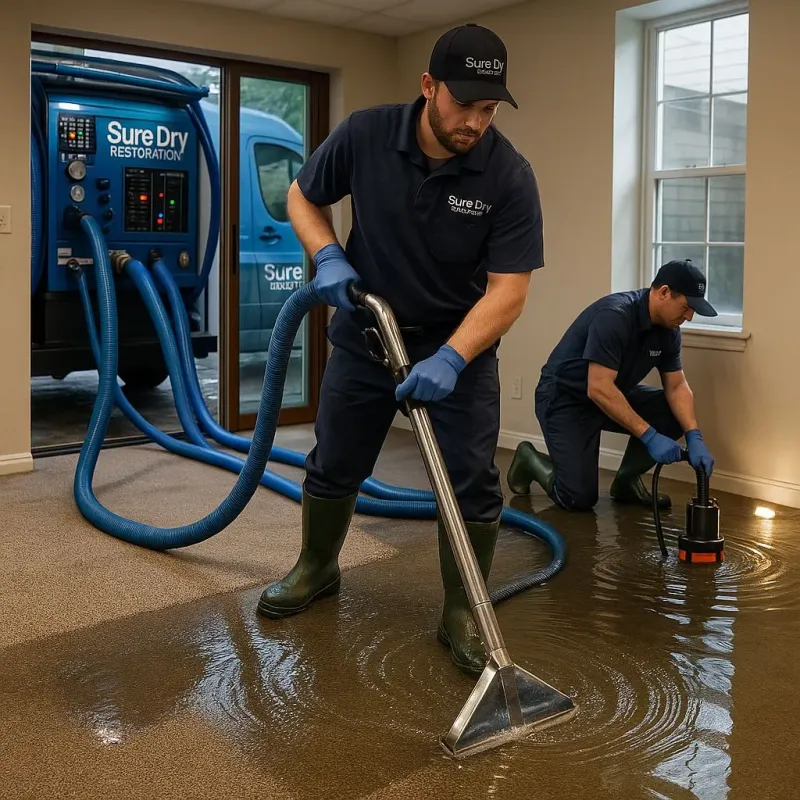 Water Extraction and Removal process in Lake Winnebago, MO